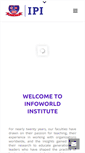 Mobile Screenshot of infoworldinstitute.org